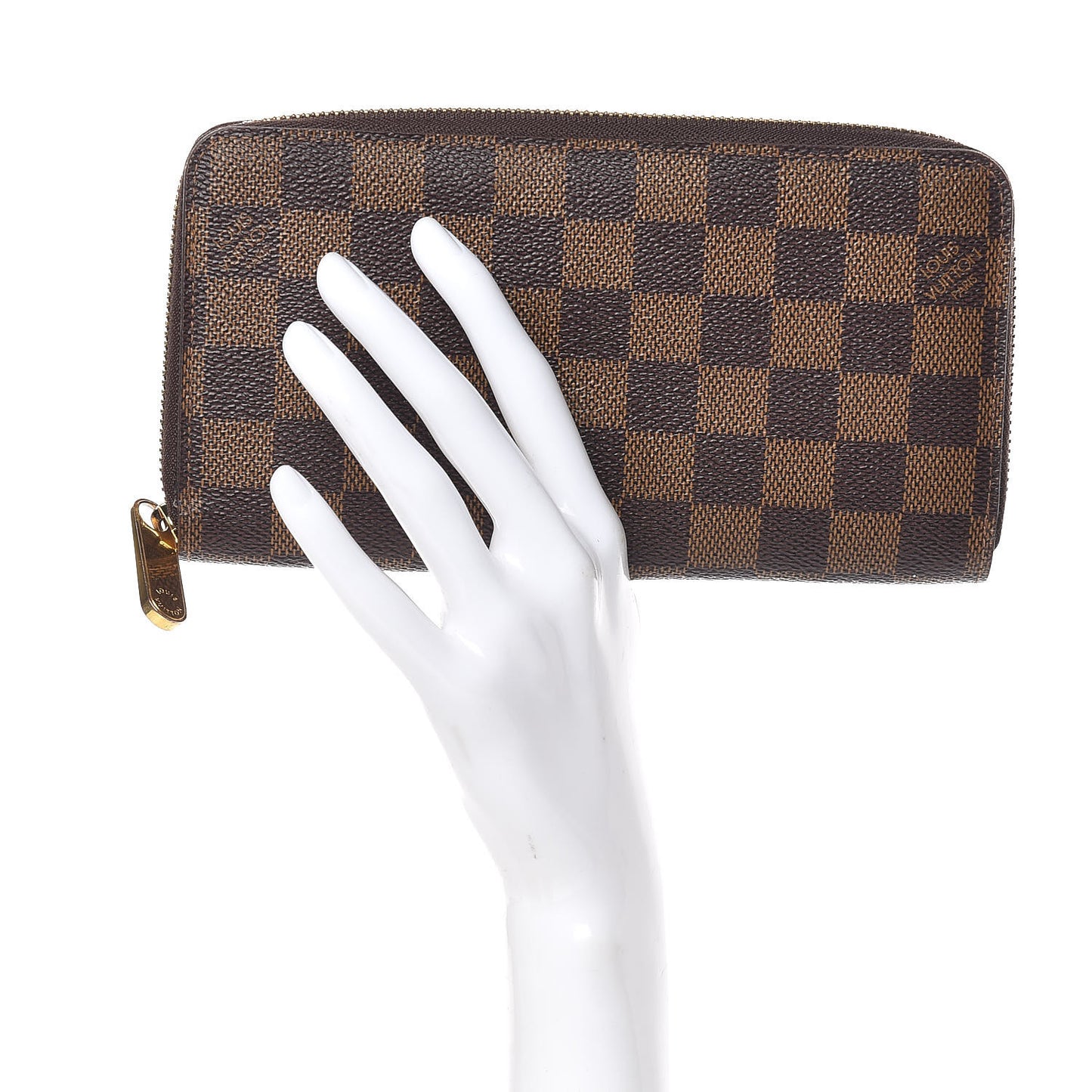 Damier Ebene Zippy Wallet