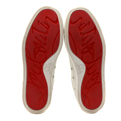 Christian Louboutin Calfskin Vieira Flat Sneakers 36 White 6 of 7