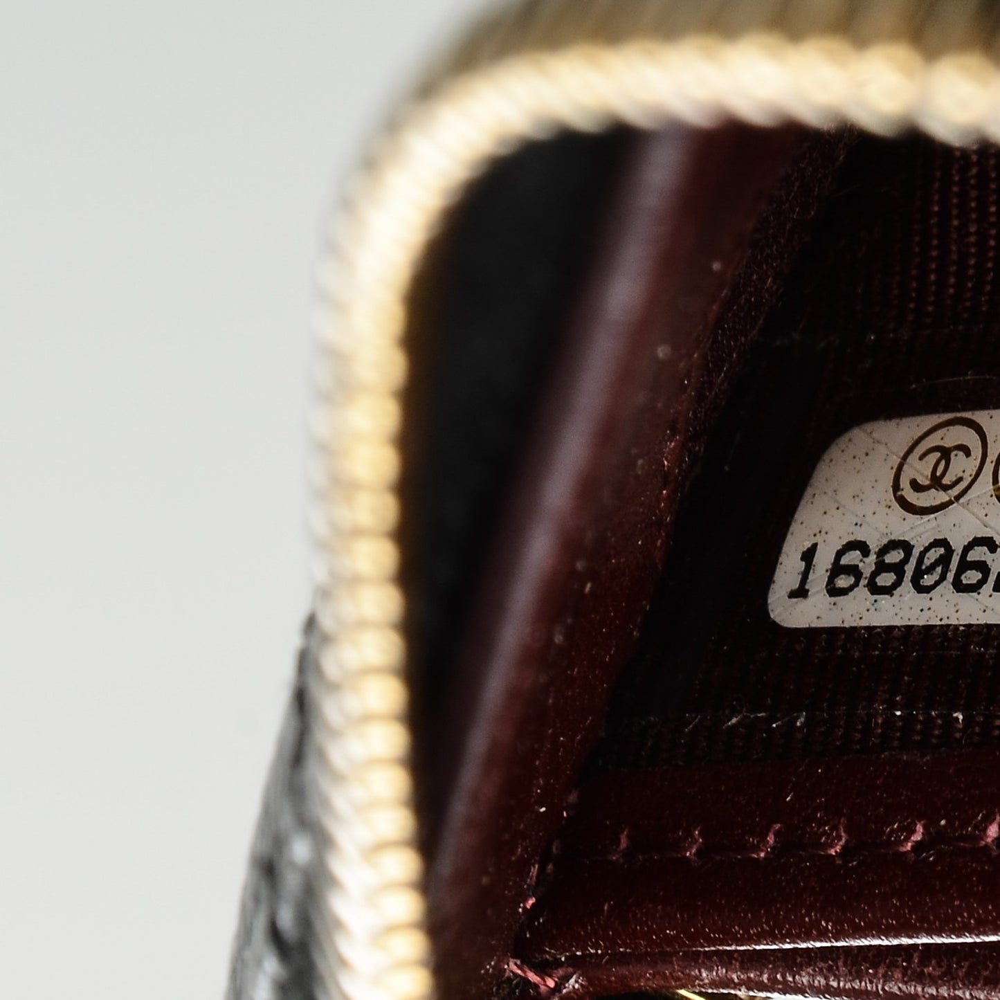 Caviar Quilted Large Gusset Zip Around Wallet Black