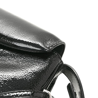 Givenchy Patent Calfskin Small P'tit Voyou Shoulder Bag Black 13 of 14