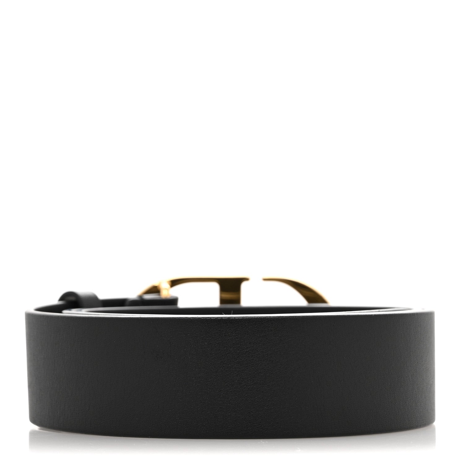 Christian Dior Calfskin 35mm Montaigne Belt 80 32 Black 2 of 8