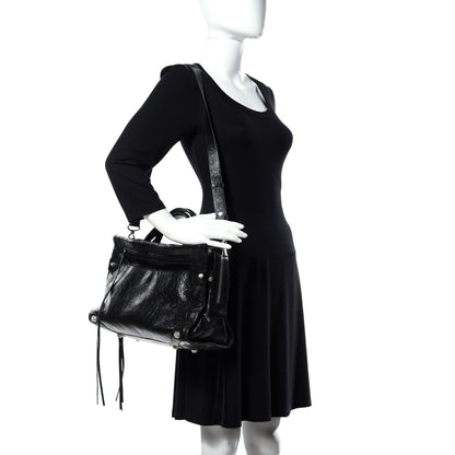 Balenciaga Agneau Giant 12 Silver Hardware Mute City Black 2 of 9