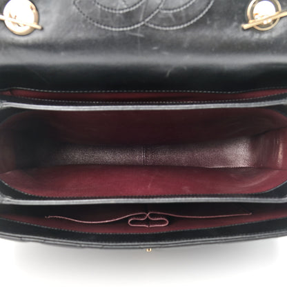 Chanel Lambskin Quilted Large Trendy CC Dual Handle Flap Bag Black 4 of 17