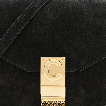 Celine Suede Small Pampille C Bag Black 8 of 11