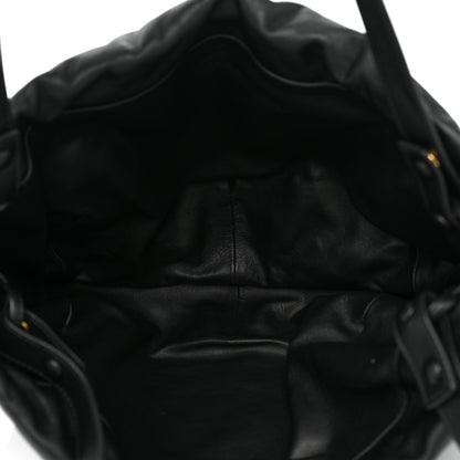 Bottega Veneta Nappa The Bulb Black 4 of 8