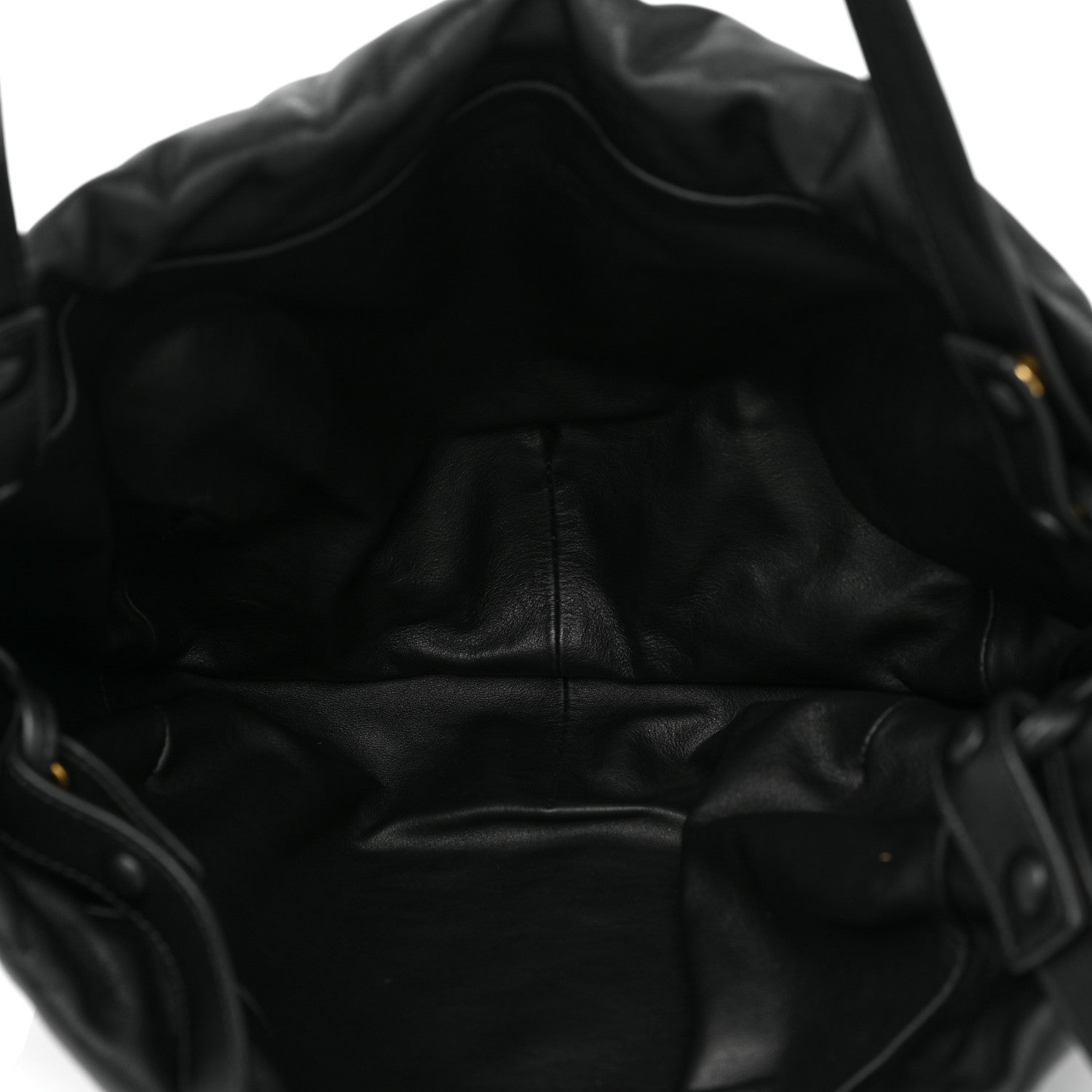 Bottega Veneta Nappa The Bulb Black 5 of 9