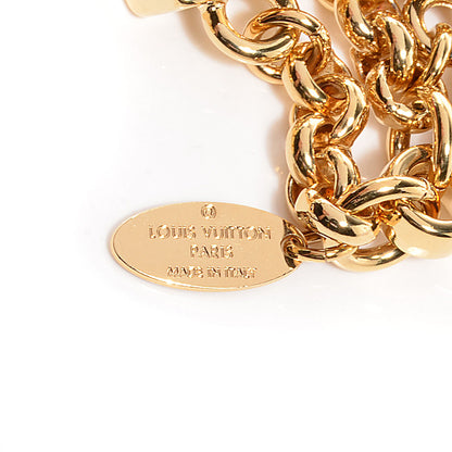 Louis Vuitton Fleur De Monogram Bag Charm Dore 4 of 6
