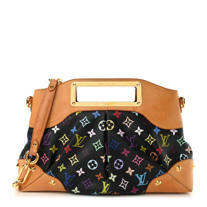 Louis Vuitton Monogram Multicolor Judy MM Black 1 of 15