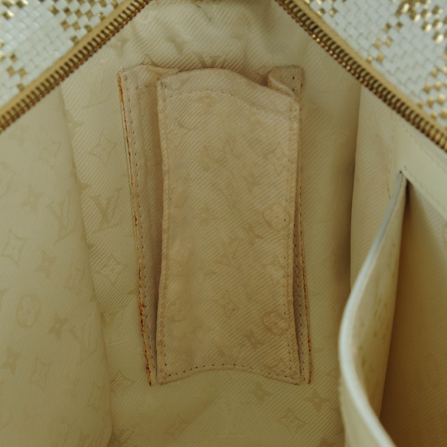 Louis Vuitton Braided Street Shopper PM Gold 8 of 9