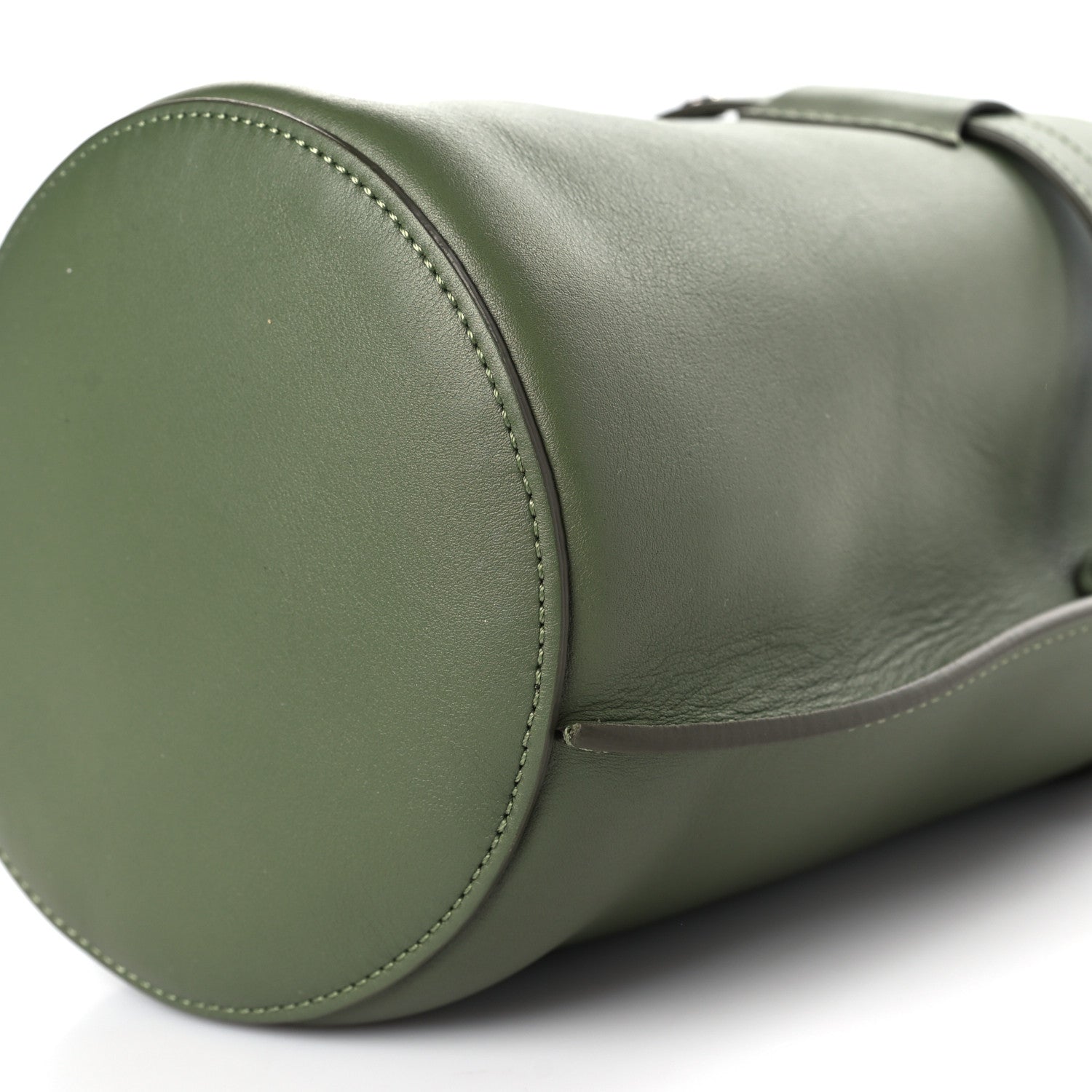 Celine Smooth Calfskin Nano Big Bag Bucket Army Green 8 of 9