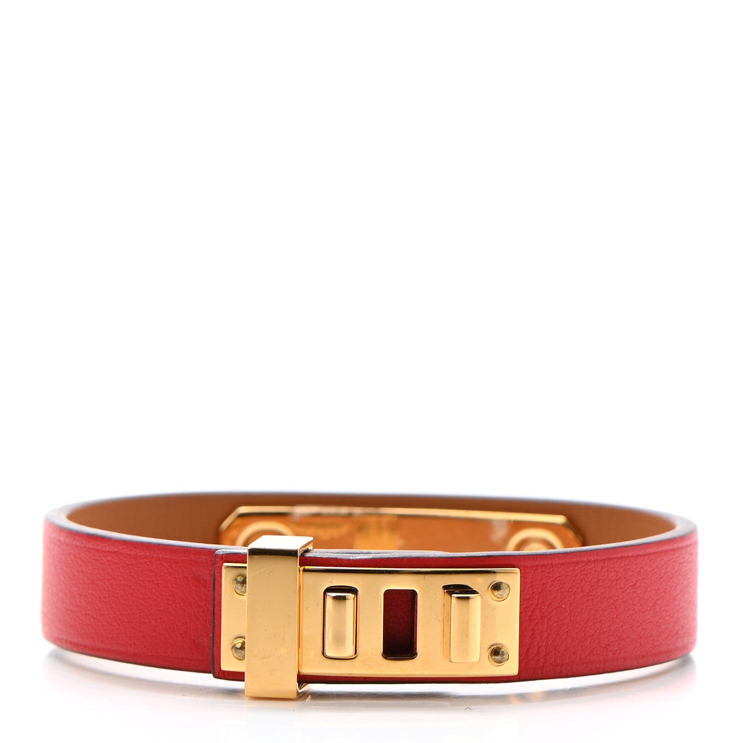 Hermes Swift As De Coeur Bracelet T3 Rouge De Coeur 5 of 13