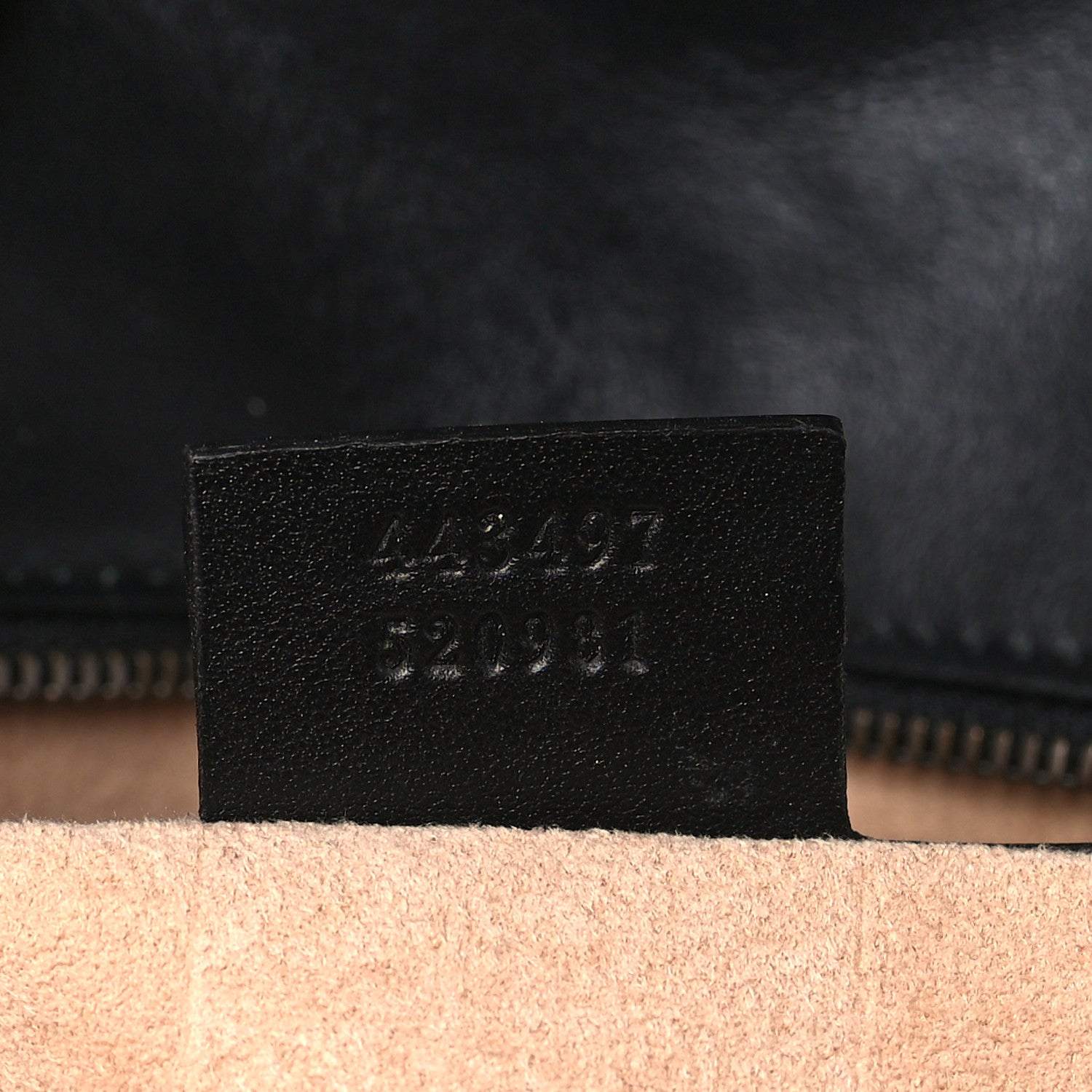 Gucci Calfskin Matelasse Small GG Marmont Shoulder Bag Black 7 of 9