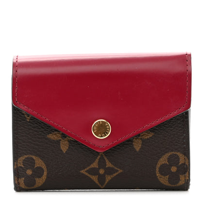 Louis Vuitton Monogram Zoe Wallet Fuchsia 1 of 8