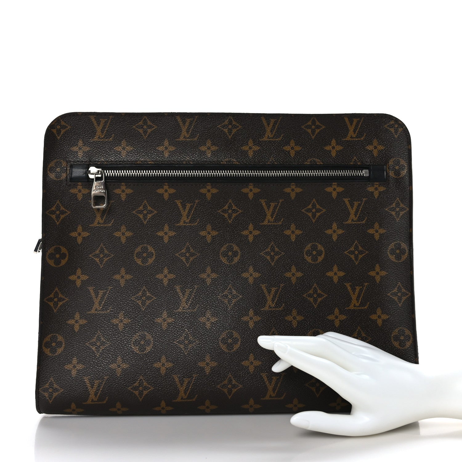 Louis Vuitton Monogram Macassar Portfolio Case 2 of 8