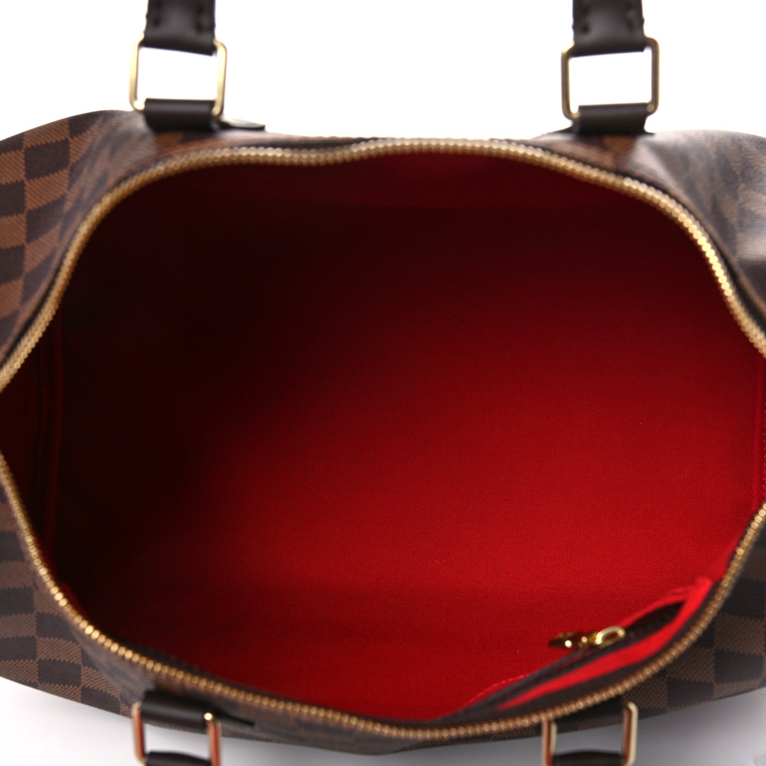 Louis Vuitton Damier Ebene Speedy Bandouliere 35 6 of 11