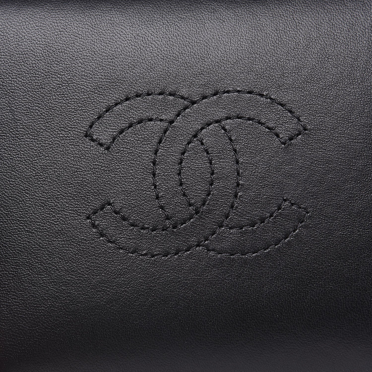 Chanel Lambskin Quilted Small Perfect Meeting Hobo Black 10 of 11