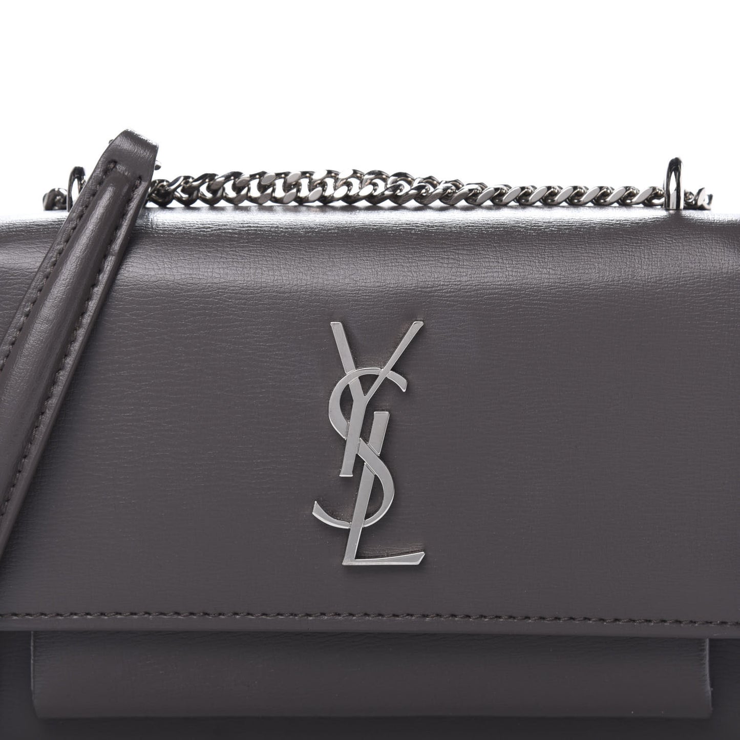 Calfskin Monogram Sunset Chain Wallet Earth