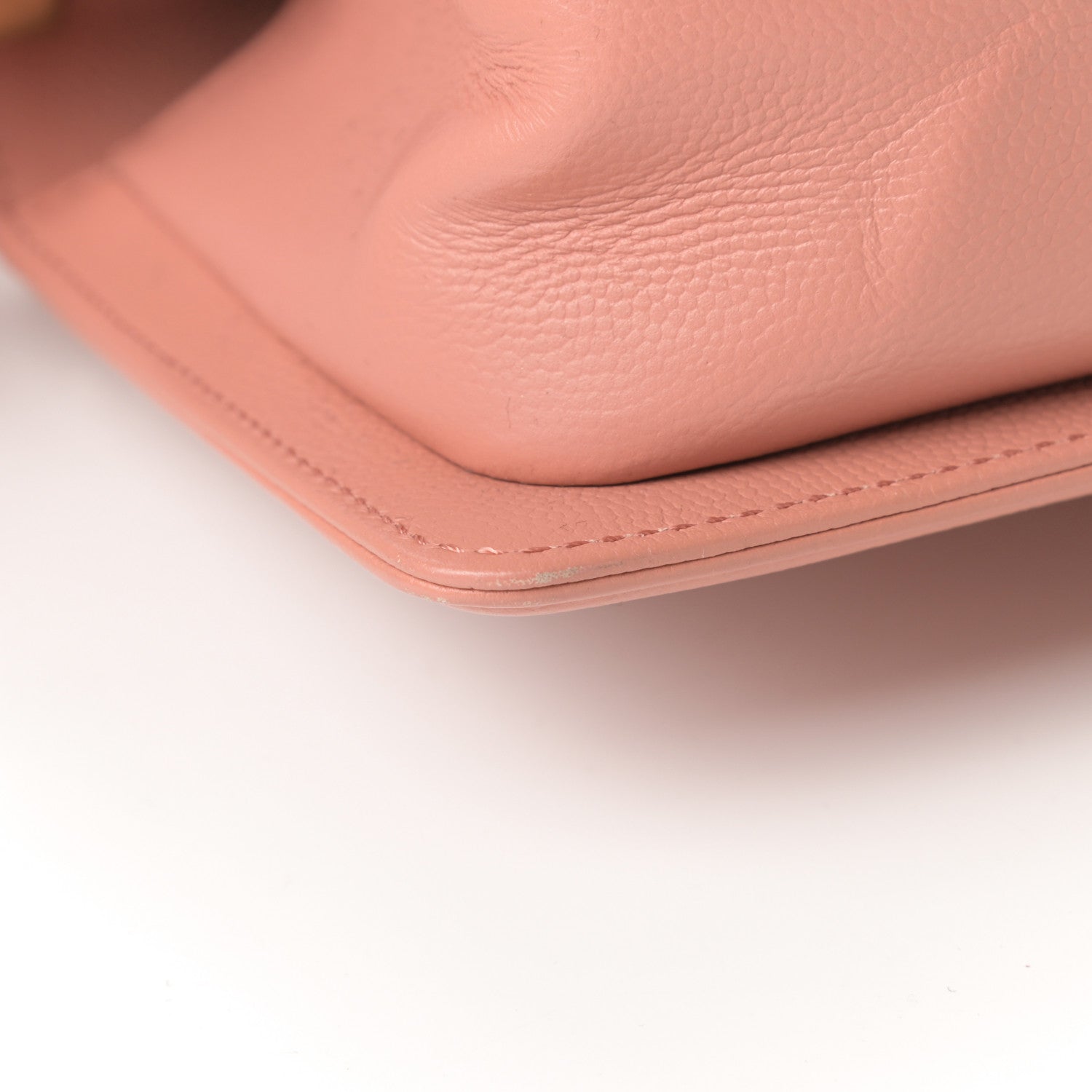 Chanel Caviar Quilted Small Boy Flap Powder Pink 12 of 13