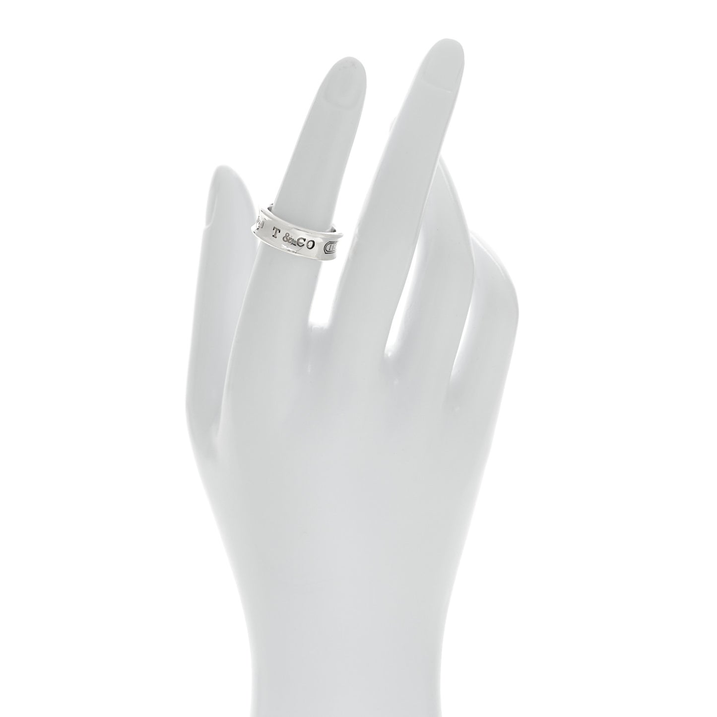 Sterling Silver 1837 Band Ring 52 6