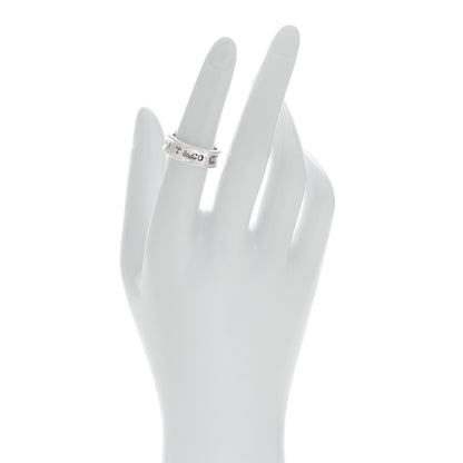 Tiffany Sterling Silver 1837 Band Ring 52 6 2 of 4