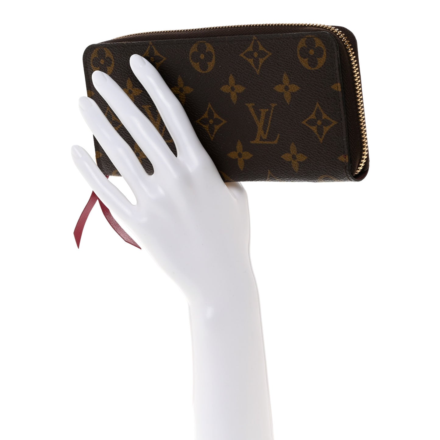 Monogram Clemence Wallet Fuchsia