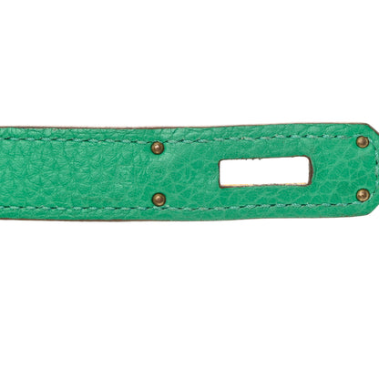 Hermes Taurillon Clemence Birkin 35 Menthe 7 of 26