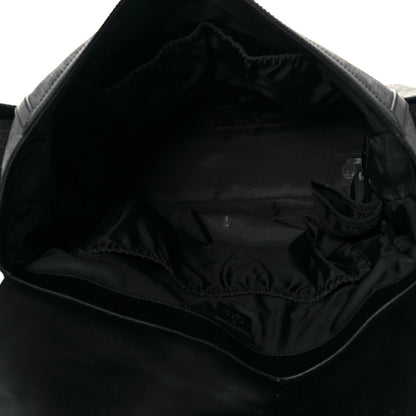 Gucci GG Supreme Monogram Web Messenger Diaper Bag Black Grey 5 of 15