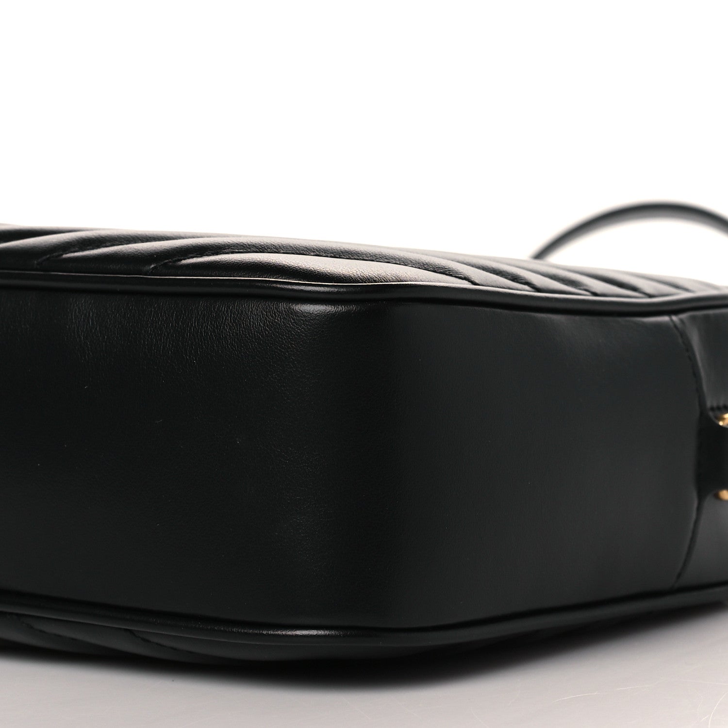 Saint Laurent Calfskin Matelasse Monogram Lou Camera Bag Black 10 of 11