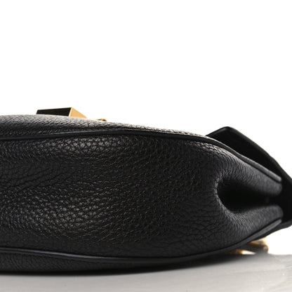 Chloe Grained Lambskin Mini Drew Shoulder Bag Black 8 of 8