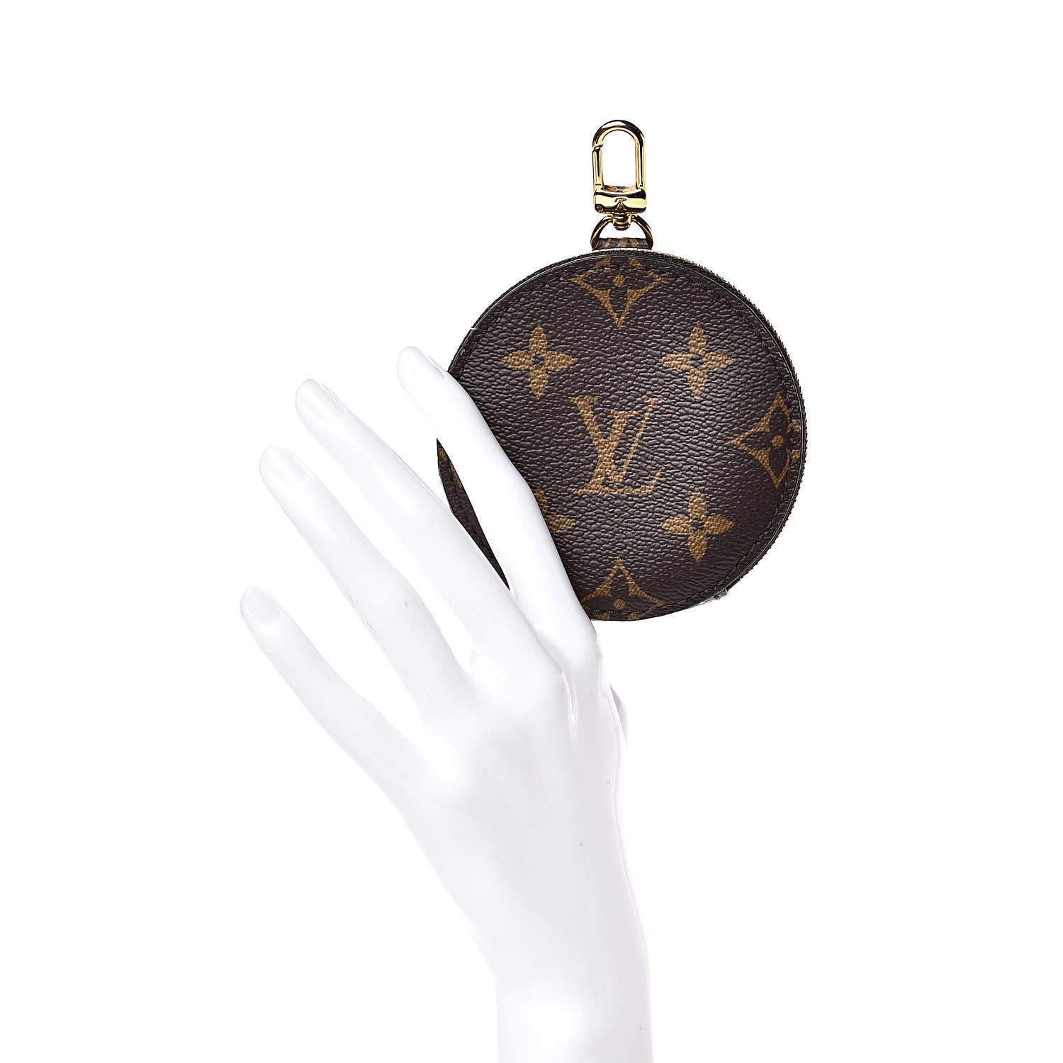 Louis Vuitton Monogram Multi Pochette Accessories Round Coin Purse 2 of 7
