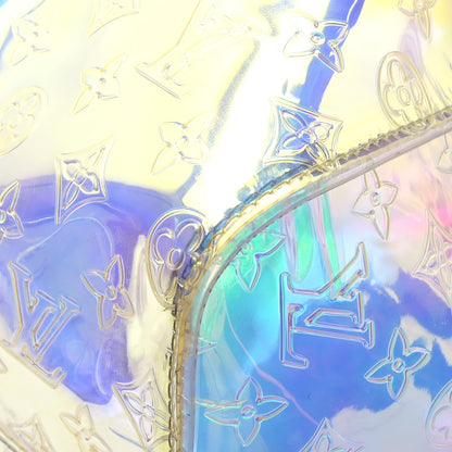 Louis Vuitton PVC Monogram Keepall Bandouliere 50 Iridescent Prism 9 of 9