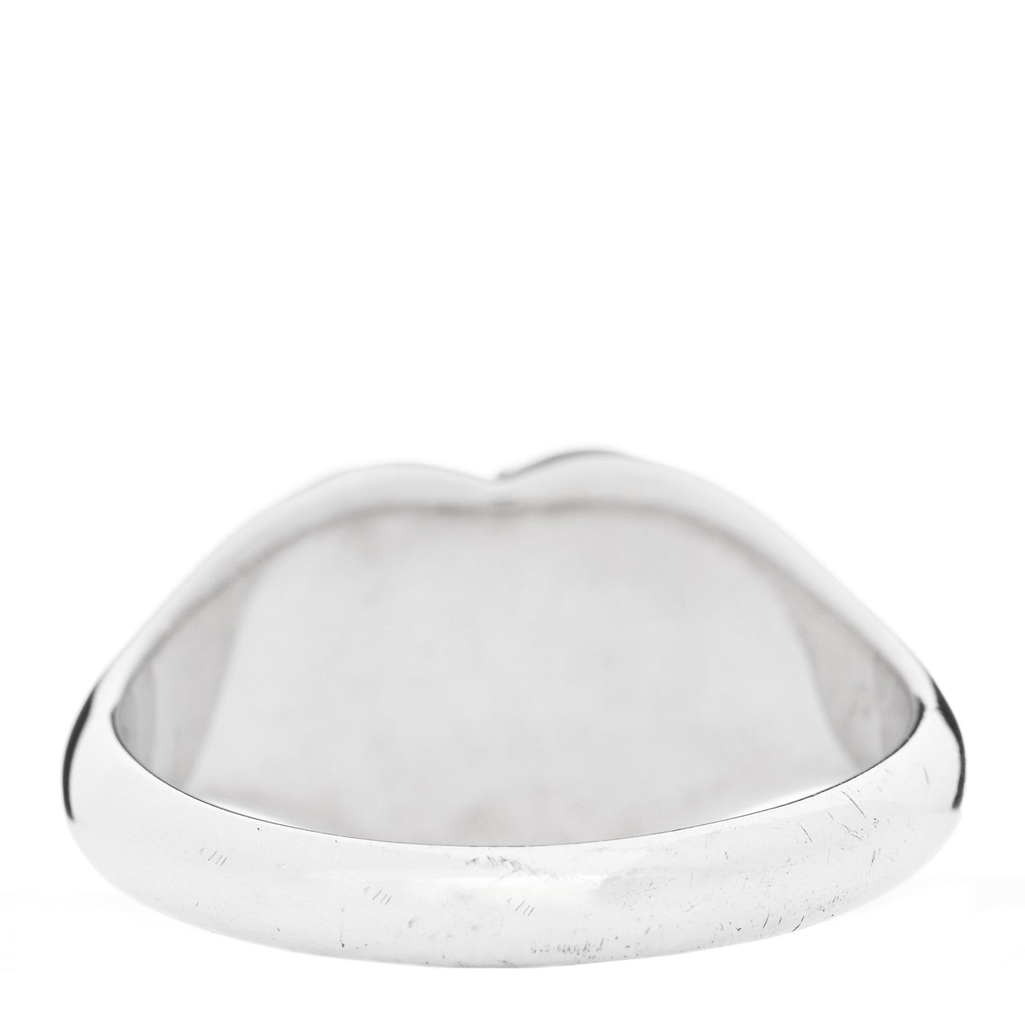 Sterling Silver Return to Tiffany Heart Signet Ring 53 6.25