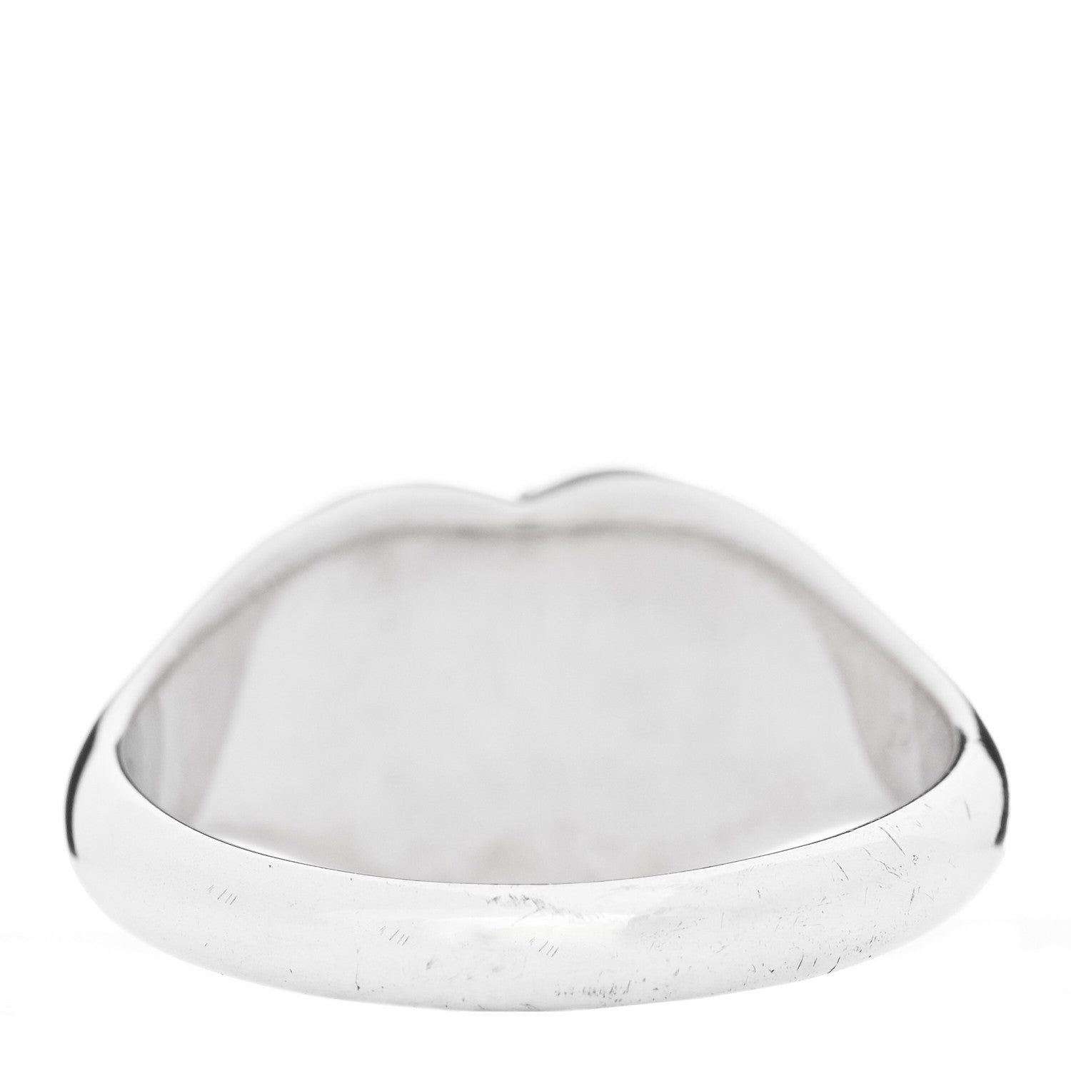 Tiffany Sterling Silver Return to Tiffany Heart Signet Ring 53 6.25 4 of 6