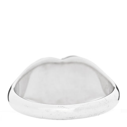Tiffany Sterling Silver Return to Tiffany Heart Signet Ring 53 6.25 4 of 6