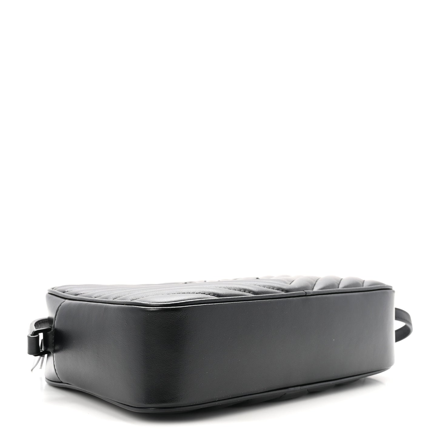Calfskin Matelasse Monogram Monochrome Lou Camera Bag Black