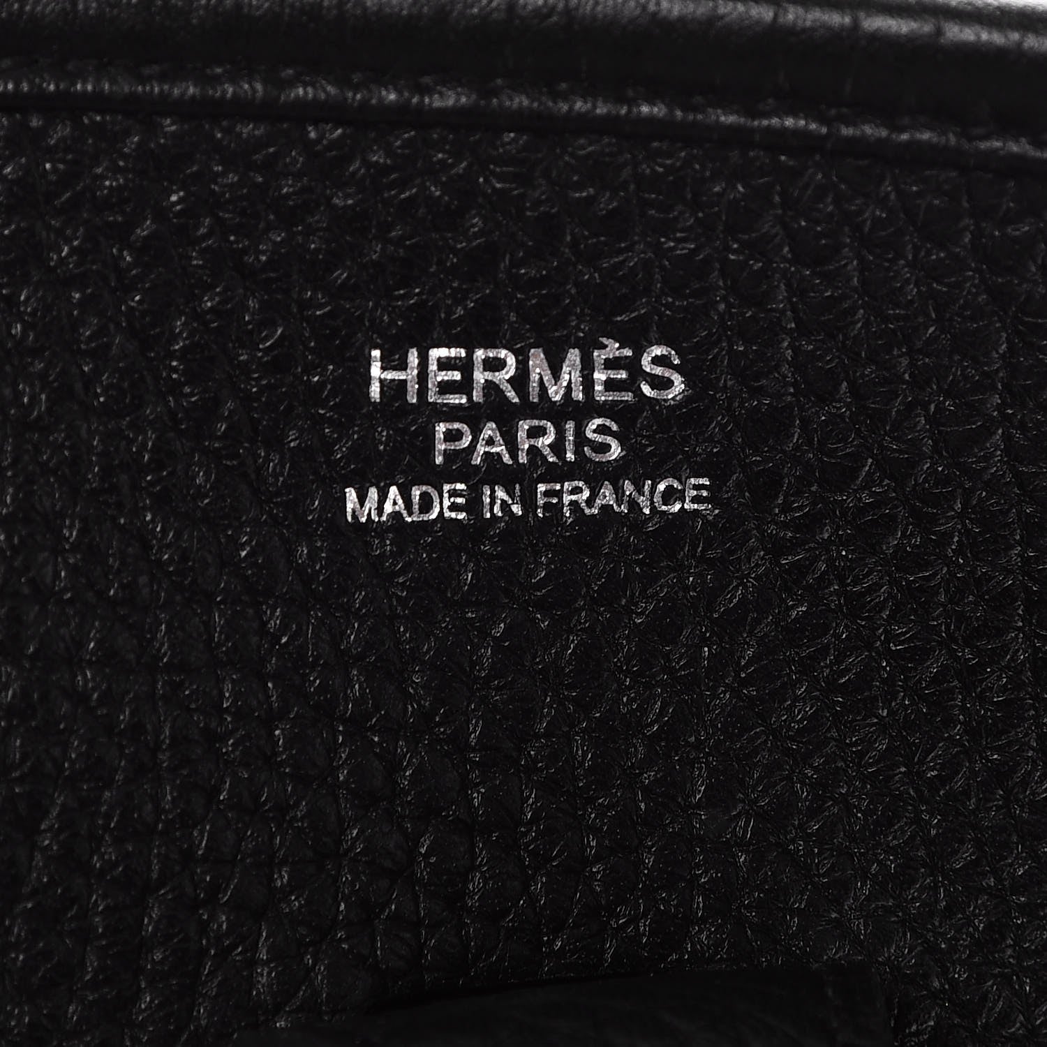 Hermes Taurillon Clemence Evelyne III PM Black 6 of 8