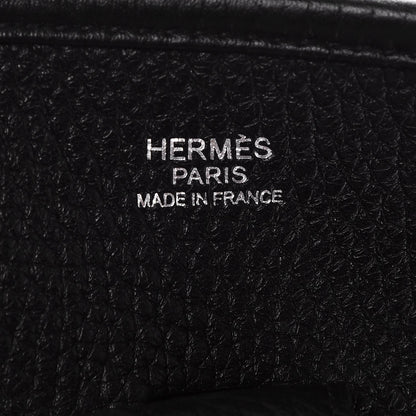 Hermes Taurillon Clemence Evelyne III PM Black 6 of 8