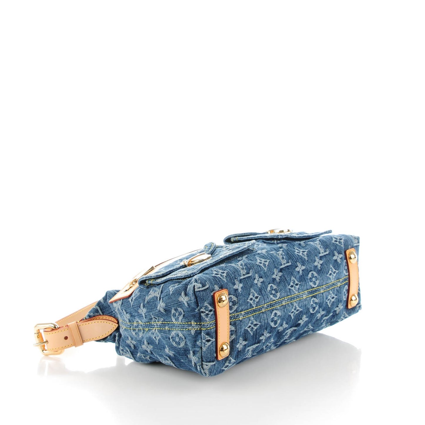 Monogram Denim Baggy PM Blue