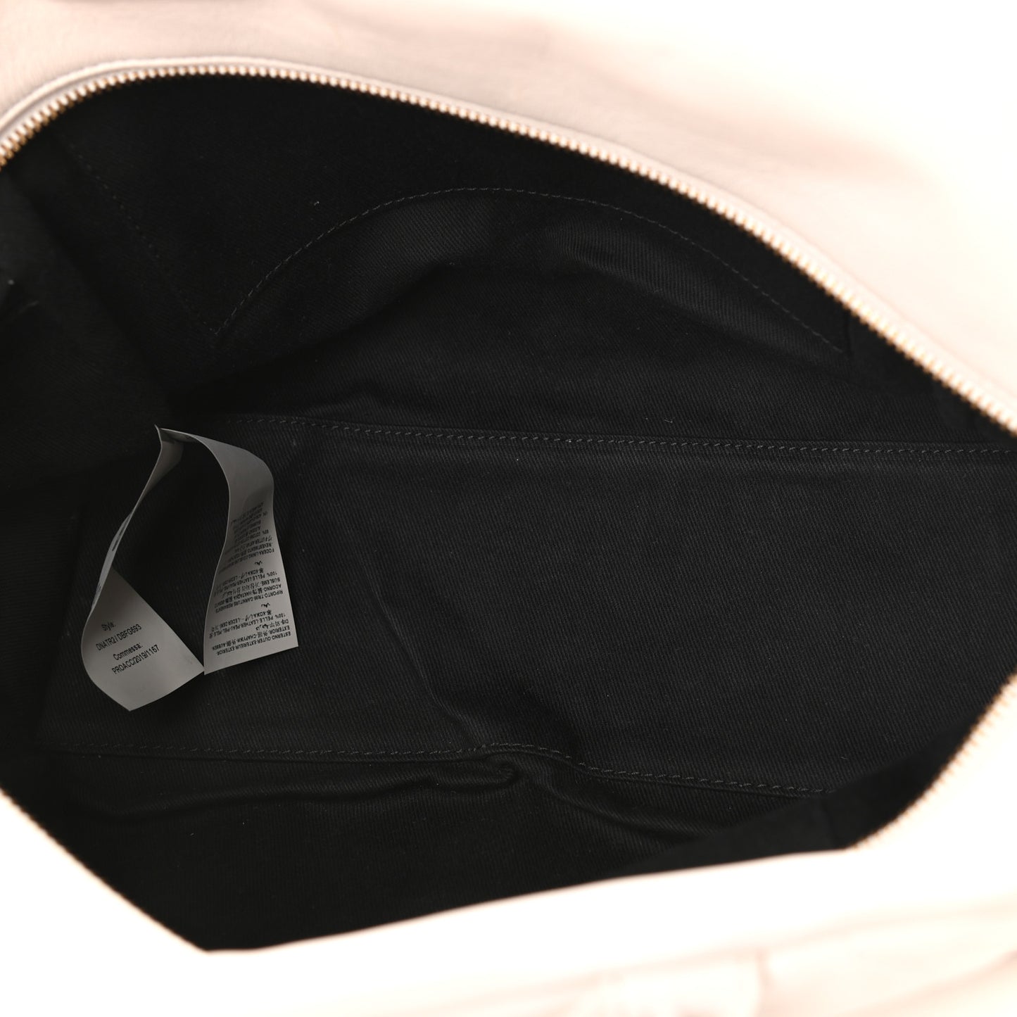 Nappa Quilted Icon Bowler White