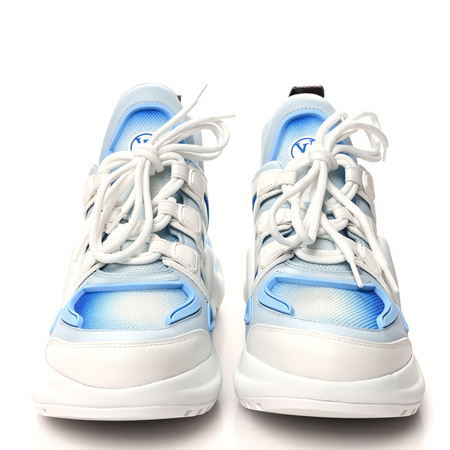 Calfskin LV Archlight Gradient Sneakers Light Blue