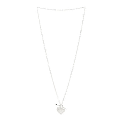 Tiffany Sterling Silver Small Return to Tiffany Lovestruck Pendant Necklace 3 of 4