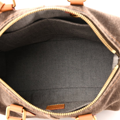 Louis Vuitton Denim Speedy 30 Bandouliere Coffee Bean Brown 5 of 9