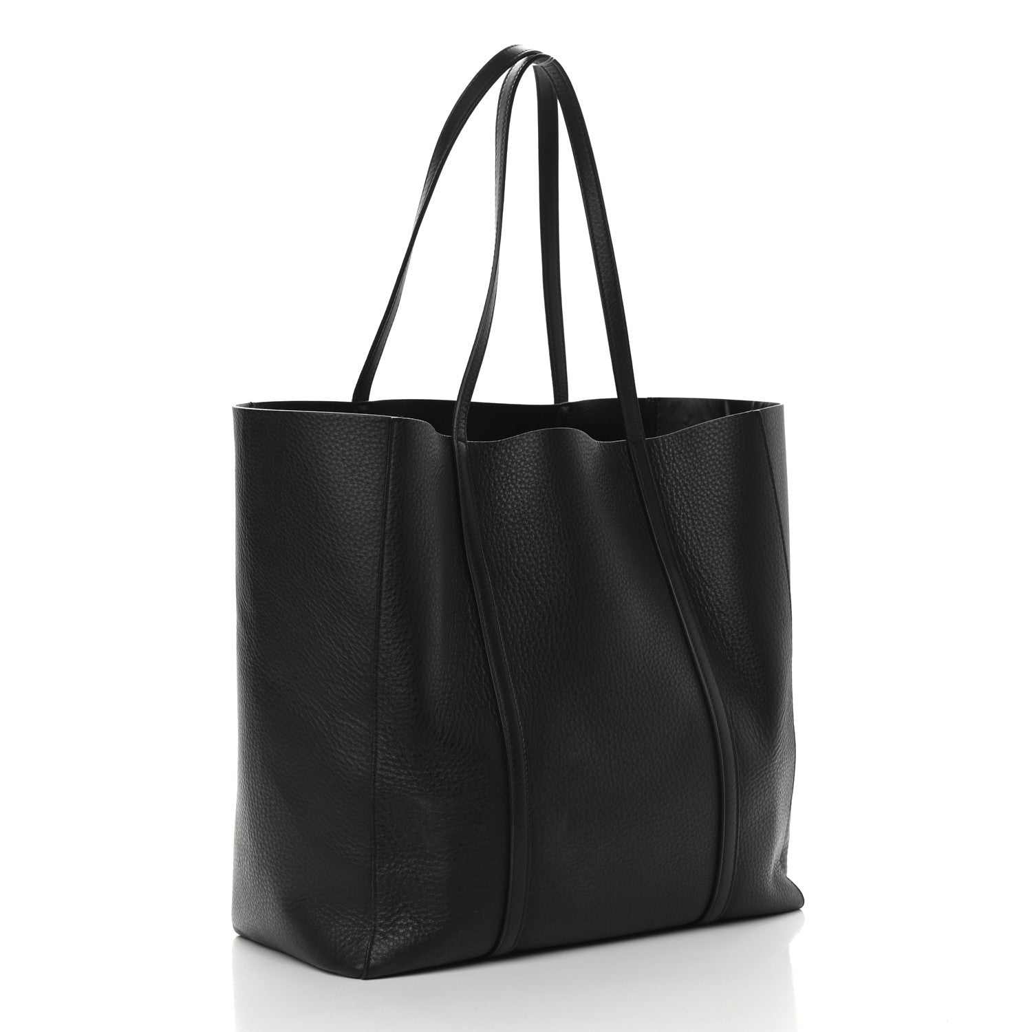 Balenciaga Calfskin Small Everyday Tote Bag Black 3 of 8