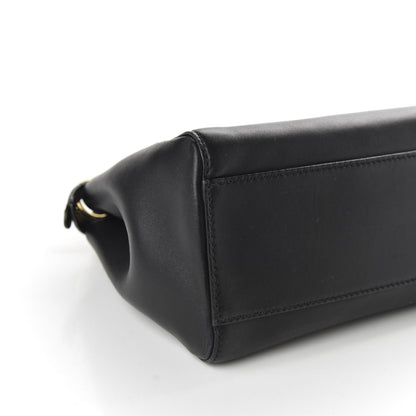 Fendi Nappa Mini Peekaboo Iconic Satchel Black 7 of 7