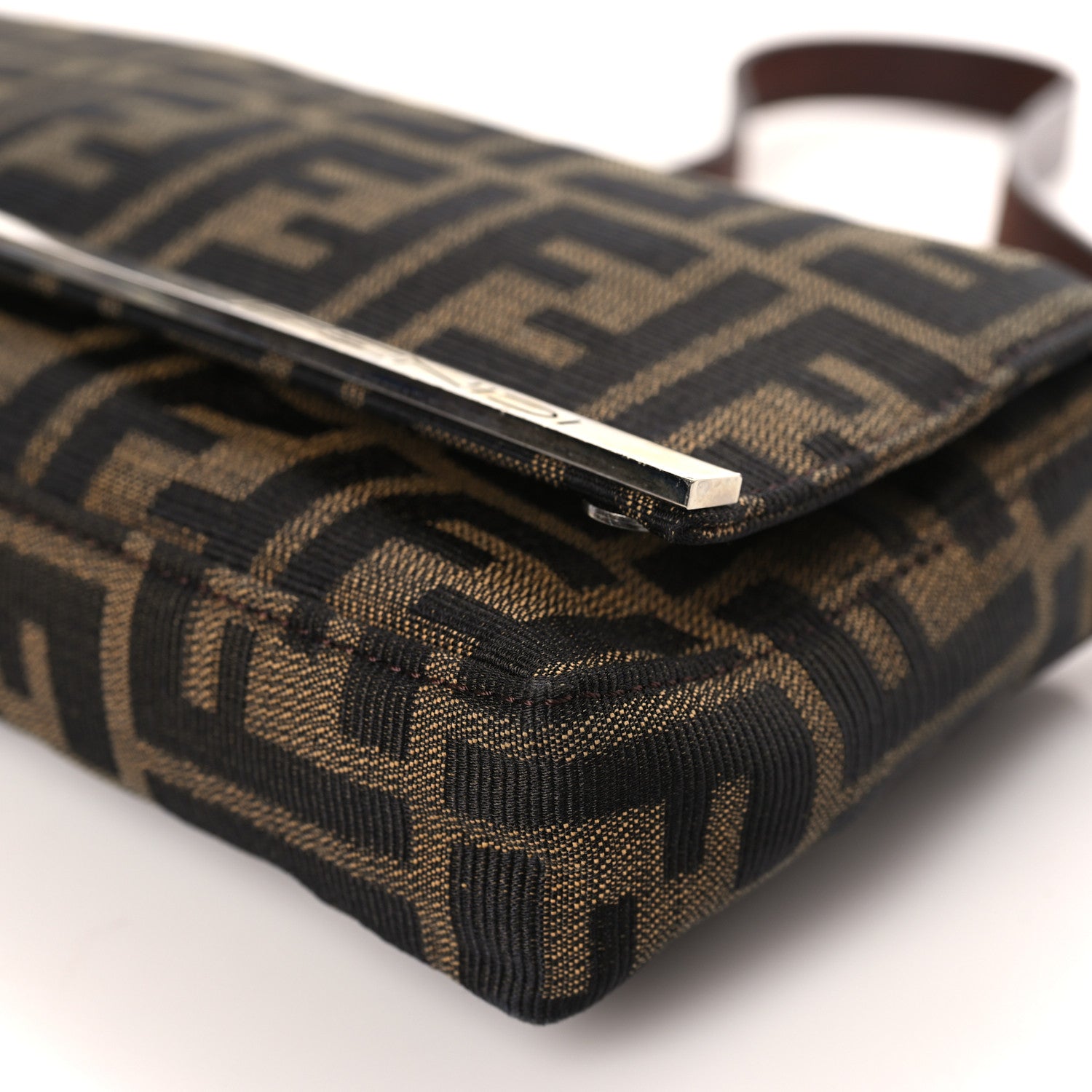 Fendi Zucca Shoulder Bag Tobacco 8 of 8