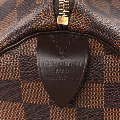 Louis Vuitton Damier Ebene Speedy 30 8 of 19