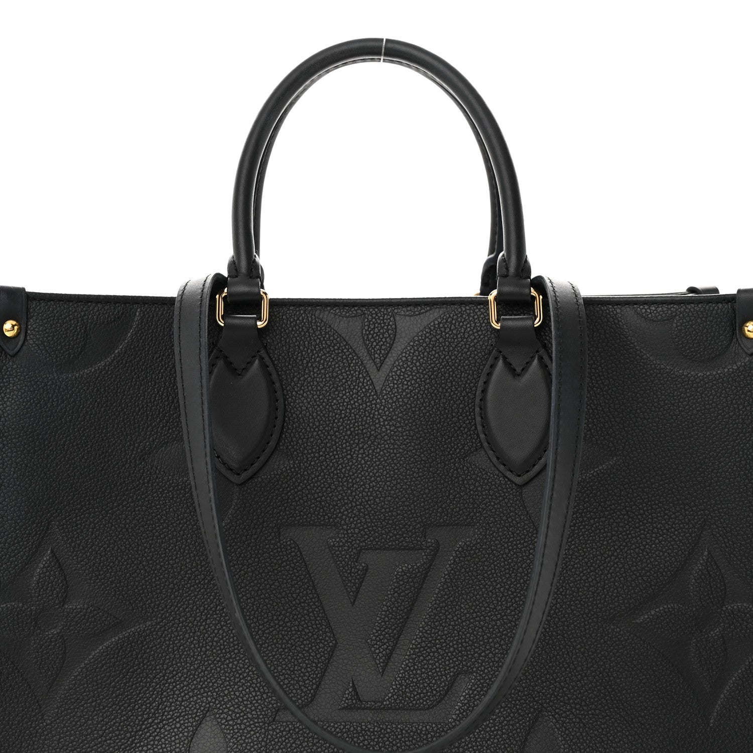 Louis Vuitton Empreinte Monogram Giant Onthego MM Black 7 of 17