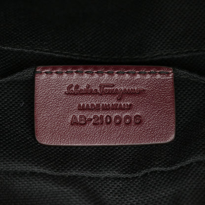 Salvatore Ferragamo Calfskin Vela Camera Crossbody Bag Burgundy 6 of 9