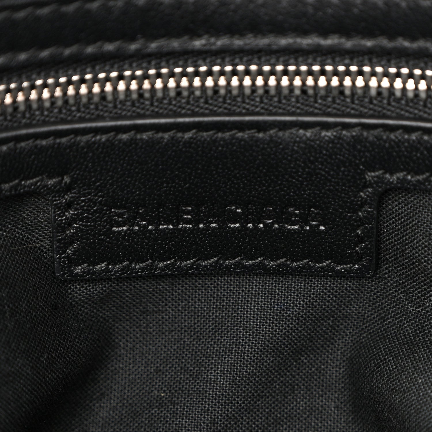Balenciaga Agneau Arena Silver Hardware Medium Le City Black 6 of 10