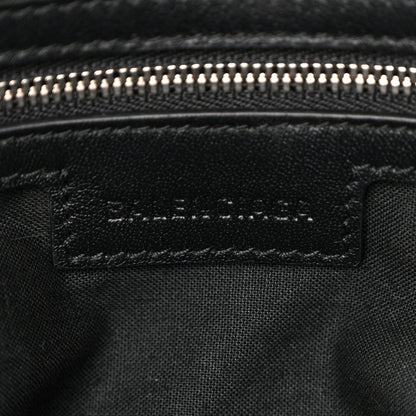 Balenciaga Agneau Arena Silver Hardware Medium Le City Black 6 of 10